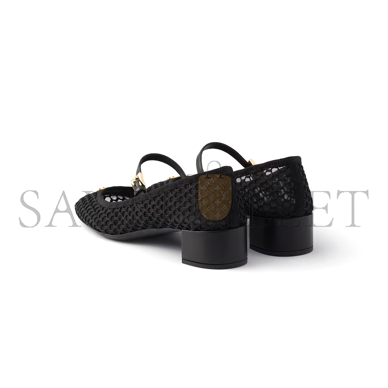 Pra*a LOW HEEL MESH FABRIC BALLERINAS 1I324O